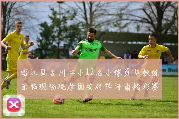 榕江县古州二小12名小球员与教练亲临现场观摩国安对阵河南精彩赛事